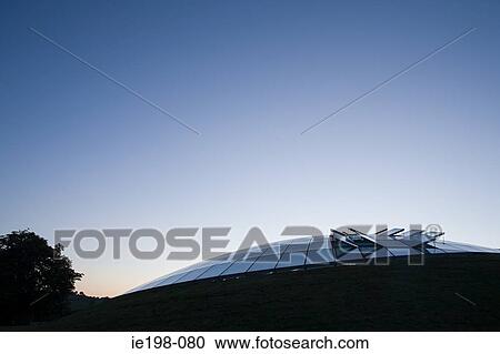 Stock Image - National botanical garden in wales. Fotosearch