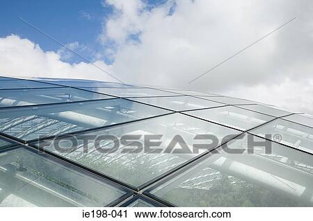 Roof of a large greenhouse View Large Photo Image Stock Image - Roof of a large greenhouse. Fotosearch