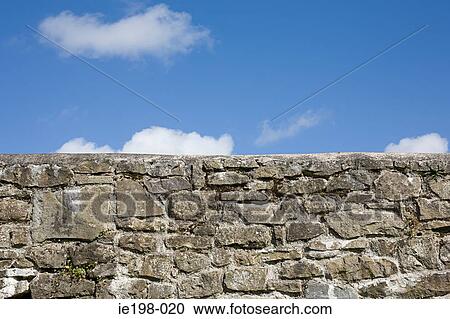 Stone wall View Large Photo Image Stock Image - Stone wall. Fotosearch