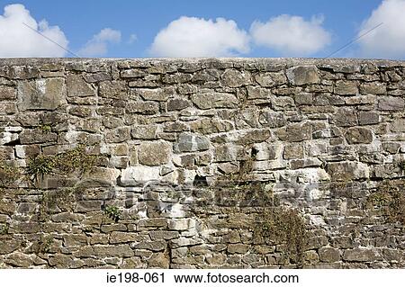 Stone wall View Large Photo Image Stock Image - Stone wall. Fotosearch