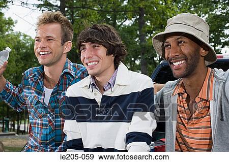 Friends smiling View Large Photo Image Stock Photo - Friends smiling. Fotosearch