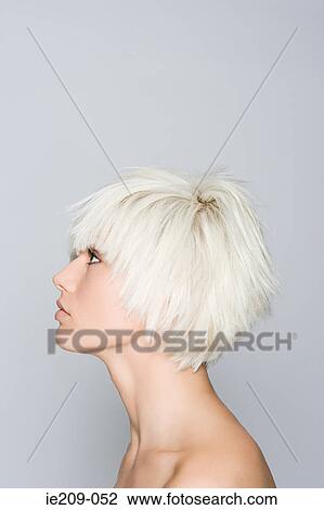 Profile of a blonde woman View Large Photo Image Stock Image - Profile of a blonde woman. Fotosearch