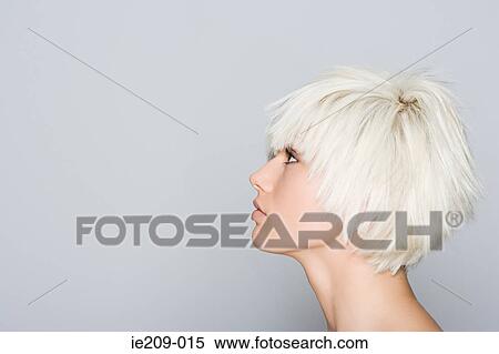 Profile of a blonde woman View Large Photo Image Stock Photography - Profile of a blonde woman. Fotosearch