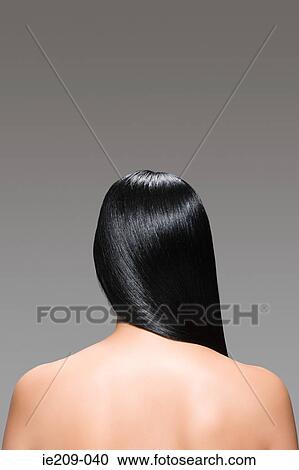 Rear view of a woman View Large Photo Image Stock Image - Rear view of a woman. Fotosearch