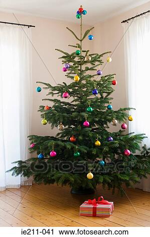 A christmas present under a christmas tree View Large Photo Image Stock Image - A christmas present under a christmas tree. Fotosearch