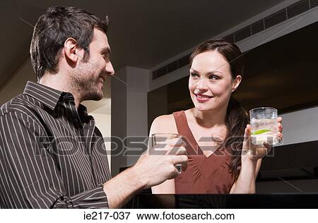 Couple on a date View Large Photo Image Stock Photo - Couple on a date. Fotosearch