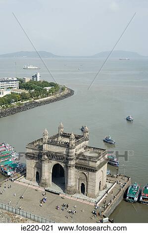 Stock Image - The gateway of india . Fotosearch