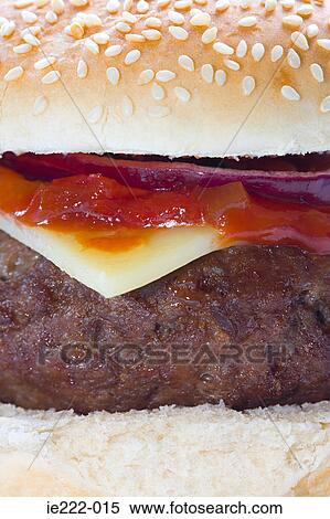 Stock Photography - Cheeseburger. Fotosearch