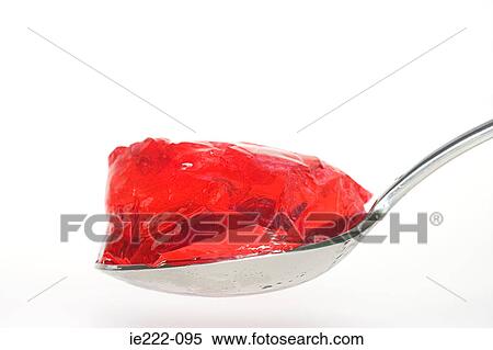 Jelly on a spoon View Large Photo Image Stock Photography - Jelly on a spoon. Fotosearch