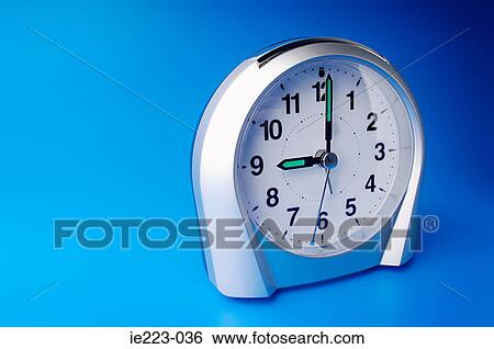 Alarm clock View Large Photo Image Stock Photograph - Alarm clock. Fotosearch
