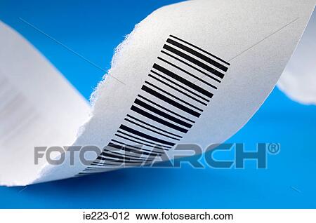 Barcode on a piece of paper View Large Photo Image Stock Image - Barcode on a piece of paper. Fotosearch