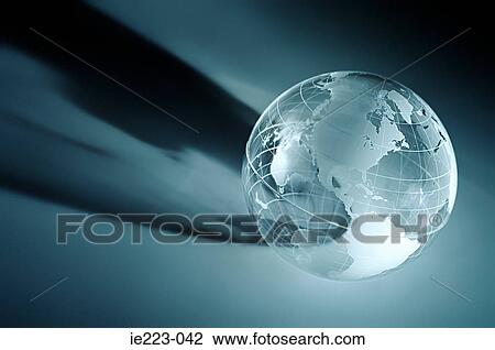 Stock Image - Globe. Fotosearch