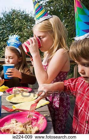 Birthday party View Large Photo Image Stock Photo - Birthday party. Fotosearch