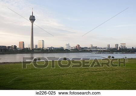 Stock Photography - Dusseldorf media harbour. Fotosearch