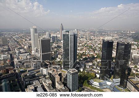 Frankfurt cityscape View Large Photo Image Stock Photography - Frankfurt cityscape. Fotosearch