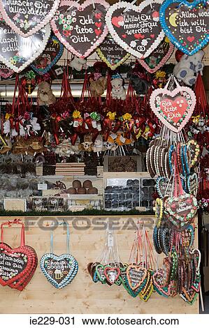 Stock Image - A confectionery shop. Fotosearch