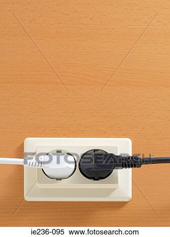 Electric socket and plug View Large Photo Image Stock Photography - Electric socket and plug. Fotosearch