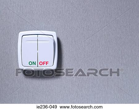 On and off switch View Large Photo Image Stock Photo - On and off switch. Fotosearch