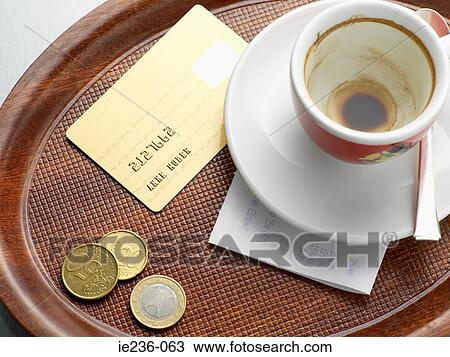 Stock Image - Payment for a bill. Fotosearch
