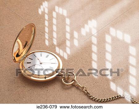 Pocket watch and digital time View Large Photo Image Stock Photo - Pocket watch and digital time. Fotosearch