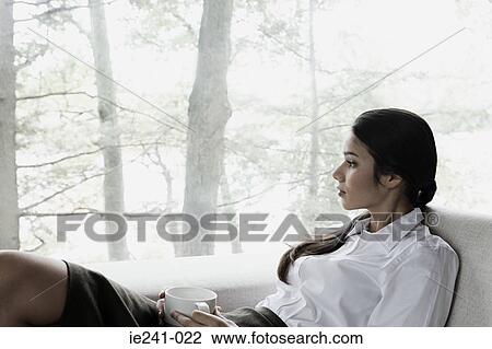 A businesswoman thinking View Large Photo Image Stock Image - A businesswoman thinking. Fotosearch