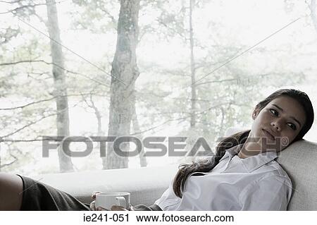 A businesswoman thinking View Large Photo Image Stock Image - A businesswoman thinking. Fotosearch