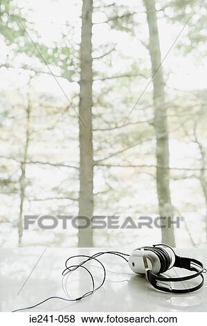 Headphones View Large Photo Image Stock Photo - Headphones. Fotosearch