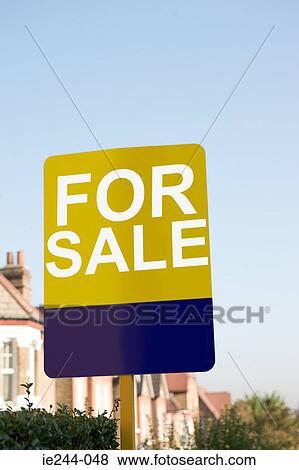 For sale sign View Large Photo Image Stock Photo - For sale sign. Fotosearch