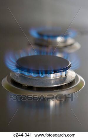 Gas hobs View Large Photo Image Stock Image - Gas hobs. Fotosearch