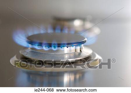 Gas hobs View Large Photo Image Stock Photo - Gas hobs. Fotosearch