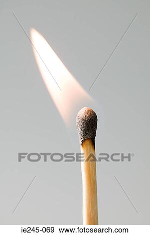 A burning match View Large Photo Image Stock Photo - A burning match. Fotosearch