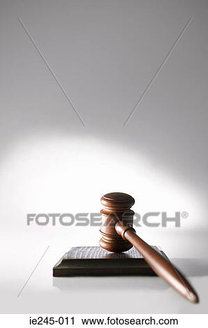 Stock Image - A gavel. Fotosearch