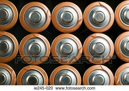 Batteries in a row View Large Photo Image Stock Image - Batteries in a row. Fotosearch