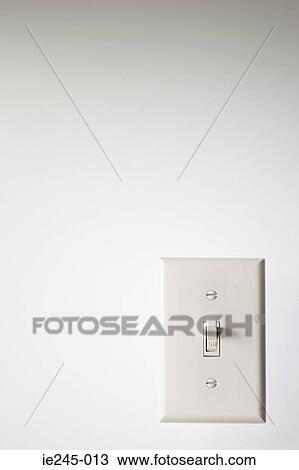 Stock Image - Light switch. Fotosearch