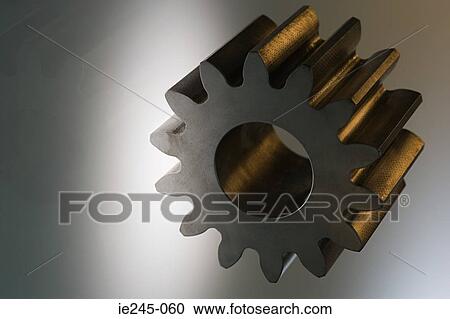Stock Image - Machine cog. Fotosearch