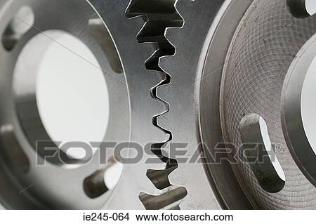 Picture - Machine cogs. Fotosearch