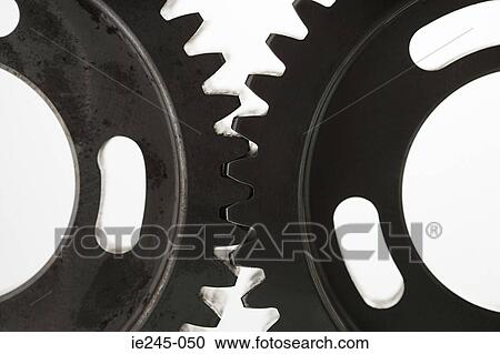 Stock Image - Machine cogs. Fotosearch