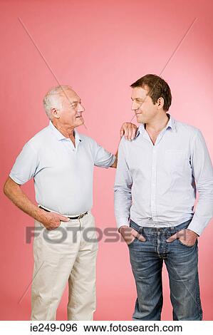 Father and son View Large Photo Image Stock Photograph - Father and son. Fotosearch