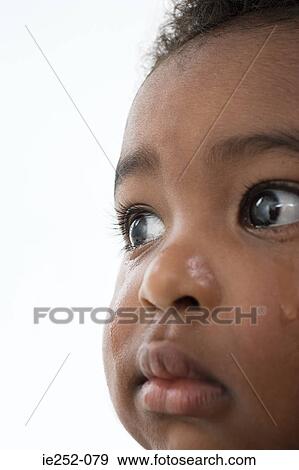 Stock Photo - Baby crying. Fotosearch