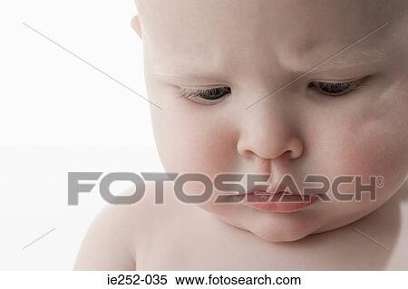 Sad baby View Large Photo Image Stock Photography - Sad baby. Fotosearch