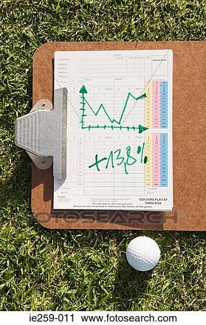 A graph and a golf ball View Large Photo Image Stock Image - A graph and a golf ball. Fotosearch