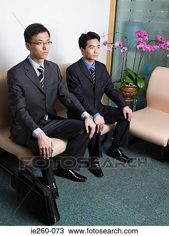 Businessmen waiting View Large Photo Image Stock Image - Businessmen waiting. Fotosearch