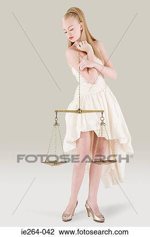 Stock Image - Libra star sign. Fotosearch