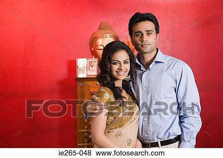 Portrait of a young couple View Large Photo Image Stock Photo - Portrait of a young couple. Fotosearch