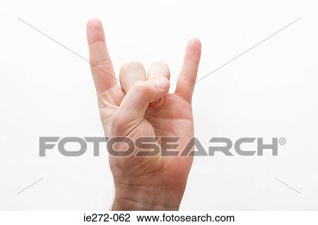 Horns gesture View Large Photo Image Stock Image - Horns gesture. Fotosearch