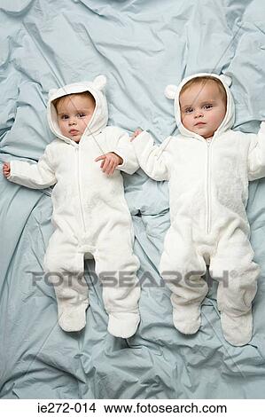 Twin babies View Large Photo Image Picture - Twin babies. Fotosearch