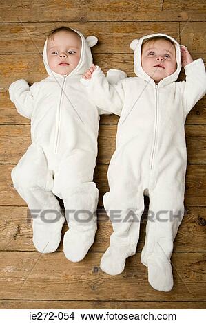 Twin babies View Large Photo Image Picture - Twin babies. Fotosearch