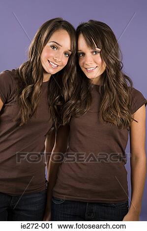 Twin sisters View Large Photo Image Stock Image - Twin sisters. Fotosearch