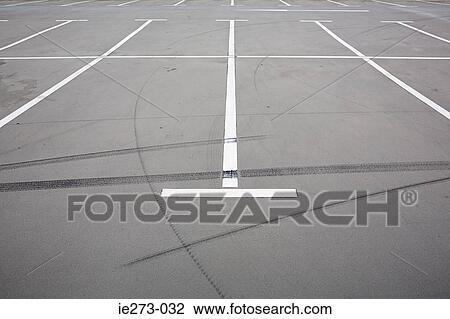 Empty parking lot View Large Photo Image Stock Image - Empty parking lot. Fotosearch