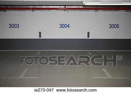 Empty parking lot View Large Photo Image Stock Photo - Empty parking lot. Fotosearch